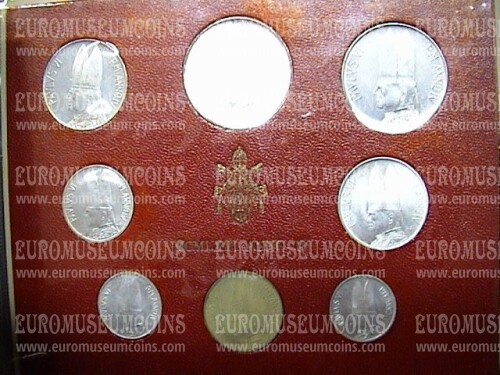 1966 Vaticano monete singole FDC Anno IV - 4