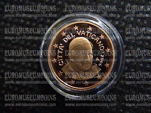 2006 Vaticano eurocent 1 proof da set ufficiale
