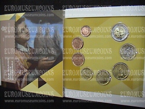 2017 San Marino divisionale FDC in confezione ufficiale Nuovo Conio