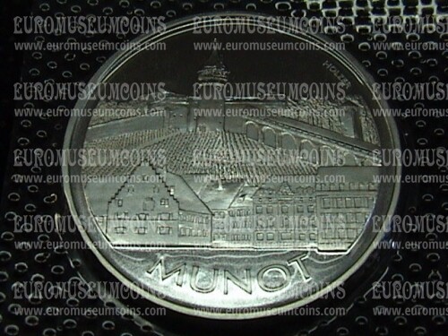 2007 Svizzera 20 Franchi Munot in argento