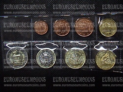 2010 serie completa 8 monete euro San Marino