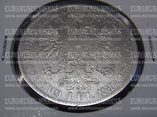 1860 Austria 1 Fiorino in argento
