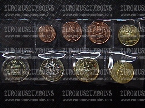 2008 serie completa 8 monete euro San Marino
