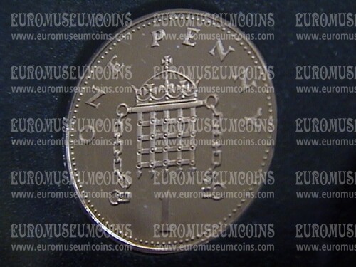 2006 Gran Bretagna moneta da 1 Penny Proof