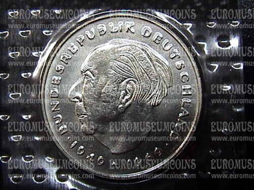 1979 Germania 2 Marchi Theodor Heuss zecca F 