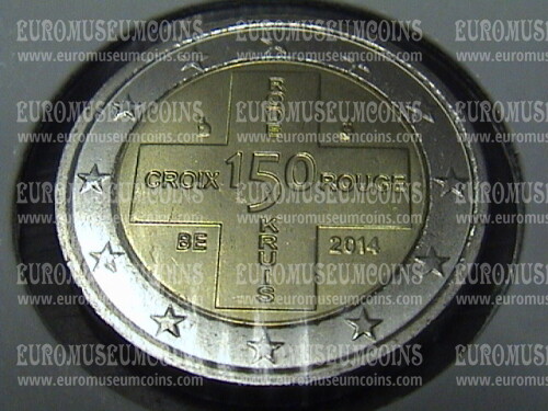 Belgio 2014 Croce Rossa 2 Euro commemorativo