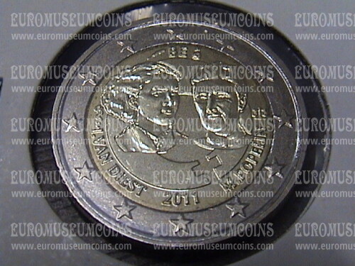 Belgio 2011 Giornata della Donna 2 Euro commemorativo
