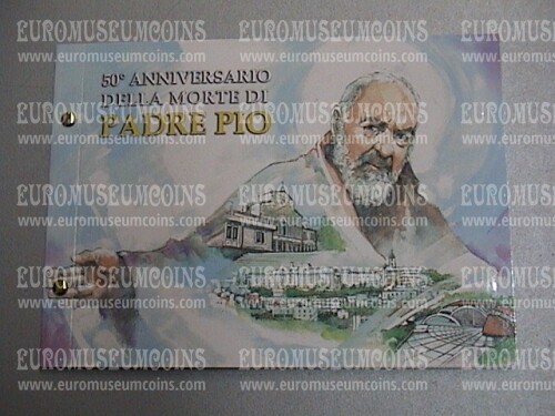 2018 Vaticano Padre Pio busta filatelico numismatica