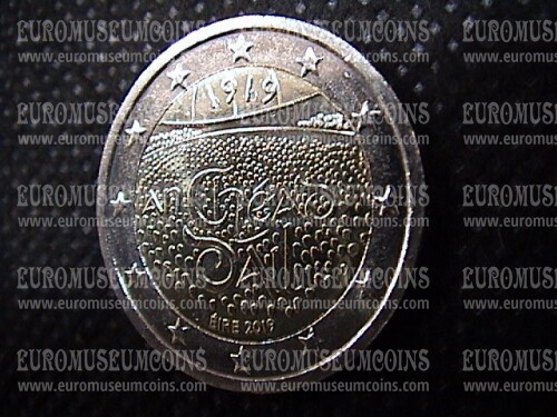 Irlanda 2019 centenario Dail Eireann 2 Euro commemorativo