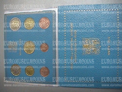 2019 Vaticano divisionale FDC in folder ufficiale  