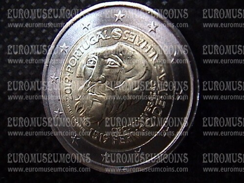 Portogallo 2019 Circumnavigazione di Magellano 2 Euro commemorativo