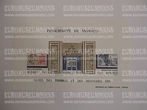 1995 Monaco Museo Postale Cod.Un.BF67