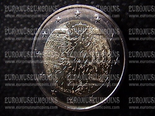 Francia 2019 Muro di Berlino 2 Euro commemorativi 