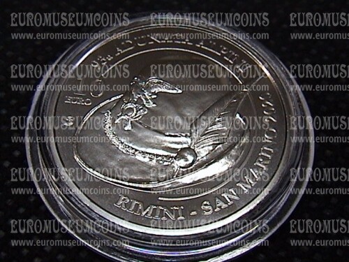 2020 San Marino moneta da 10 euro 93° Adunata Alpini Rimini San Marino