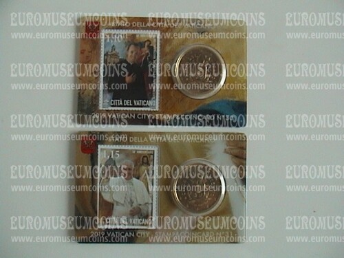 2019 Vaticano set 2 coincard 50° sacerdozio Papa Francesco