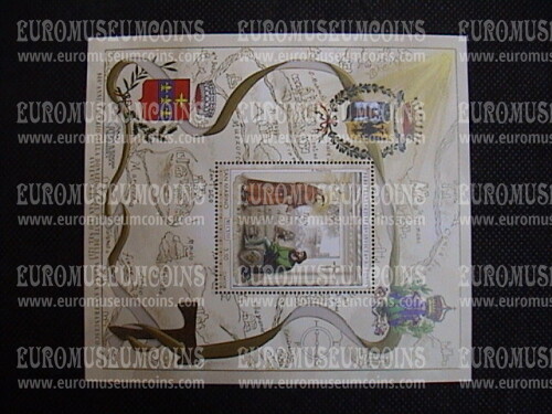 2013 foglietto BF126 San Marino San Francesco Monte della Verna
