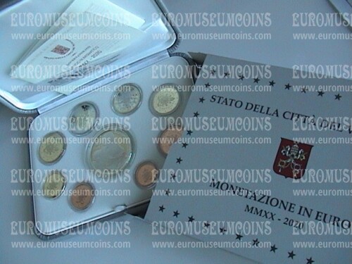 2020 Vaticano divisionale Proof in cofanetto ufficiale 