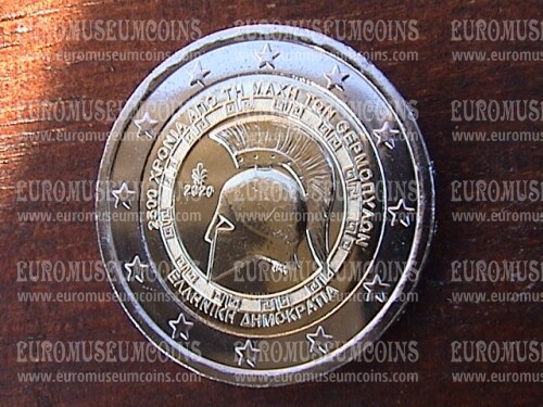Grecia 2020 Termopili 2 Euro commemorativo