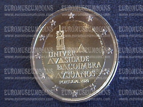 Portogallo 2020 Università di Coimbra 2 Euro commemorativo