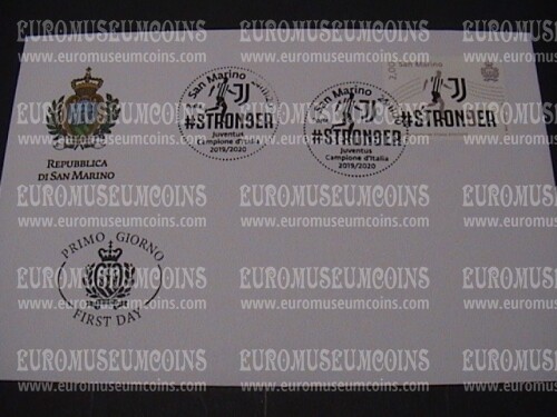 2020 JUVENTUS San Marino busta FDC