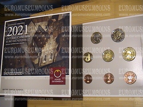 2021 Austria divisionale FDC  in confezione ufficiale
