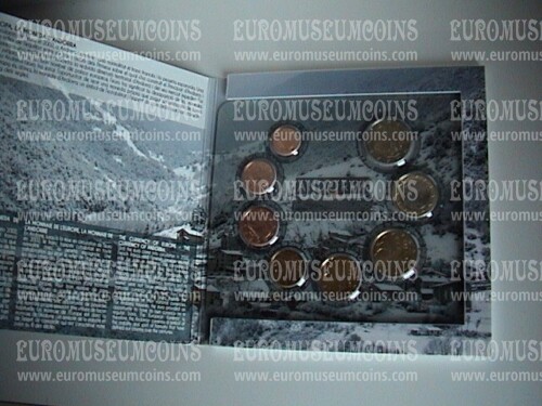 2020 Andorra set ufficiale FDC BU Euro