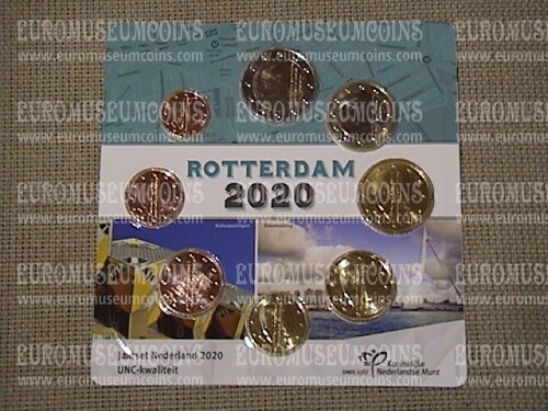 2020 Olanda serie ufficiale Rotterdam blister