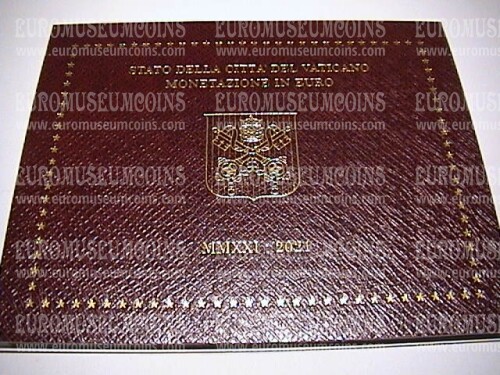 2021 Vaticano divisionale FDC in folder ufficiale  