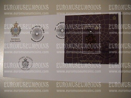 San Marino 2021 Expo Dubai 2020 BF busta FDC