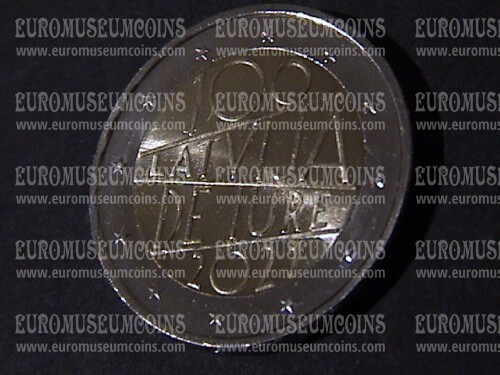 Lettonia 2021 centenario riconoscimento repubblica 2 Euro commemorativo