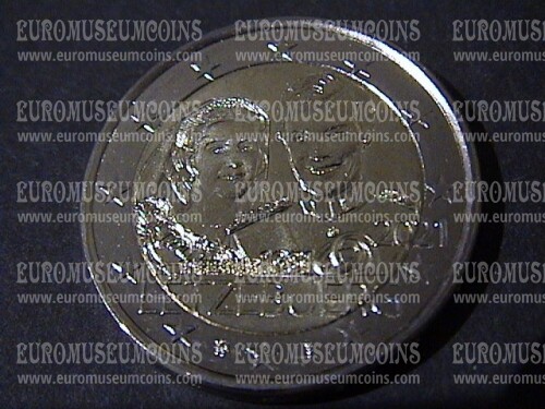 Lussemburgo 2021 40° Matrimonio Granduca Enrico - Maria Teresa 2 Euro commemorativo FDC