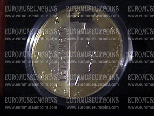 Lussemburgo 2007 moneta da 1 Euro Granduca Henry Proof