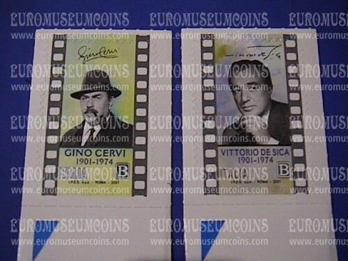 2021 Italia Gino Cervi - Vittorio De Sica 2v.