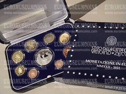 2022 Vaticano divisionale Proof in cofanetto ufficiale 
