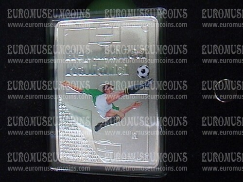 2022 Italia 5 Euro FDC Figurine Panini Serie Eccellenze Italiane Verde