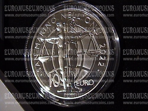 2022 San Marino 10 Euro PROOF ONU