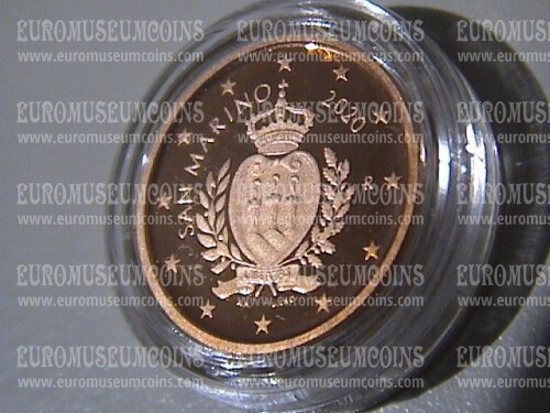 2020 San Marino 1 centesimo di Euro FS proof