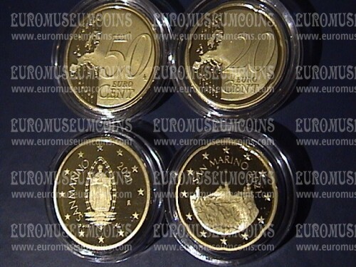 2021 San Marino 20 + 50 centesimi di Euro FS proof