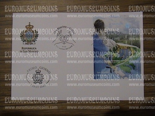 2022 busta FDC San Marino nel cuore BF 