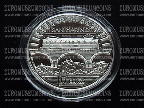 2023 San Marino 10 Euro PROOF UNESCO