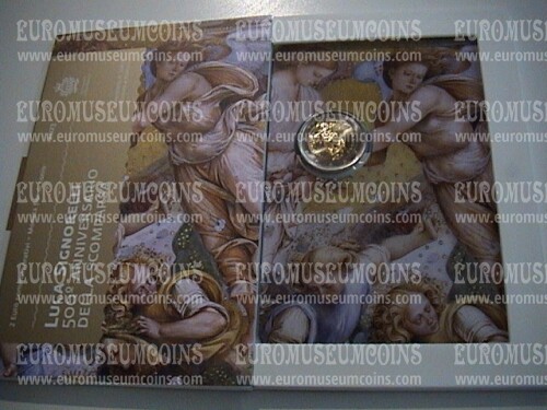 San Marino 2023 Luca Signorelli 2 euro commemorativo in folder ufficiale