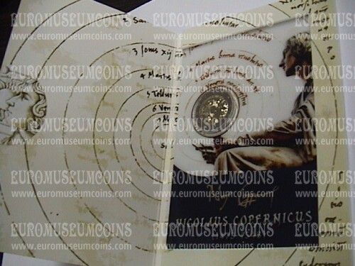 Malta 2023 Copernico 2 Euro commemorativo in coincard