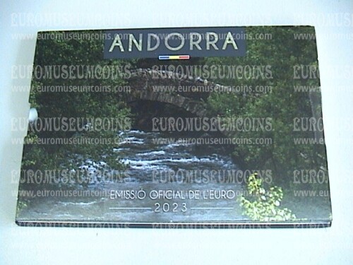 Andorra 2023 N.2 x 1,25 euro commemorativo FDC