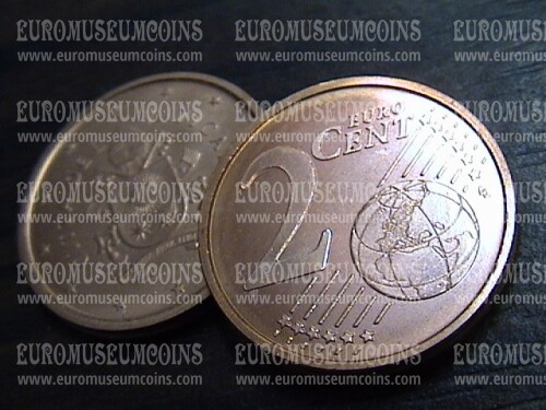 2 Cent Vaticano FDC dal 2017 al 2023