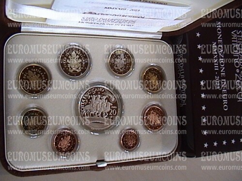 2023 Vaticano divisionale Proof in cofanetto ufficiale 