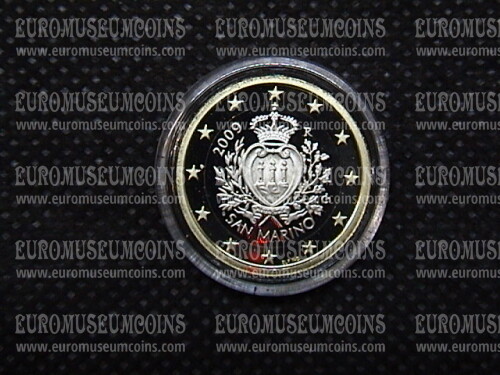 2009 San Marino 1 Euro FS proof