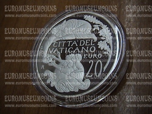 2018 Vaticano 20 Euro Abramo in argento Proof by official set