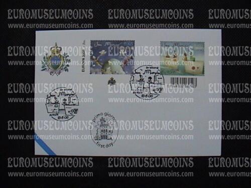 2008 FDC Europa la Lettera San Marino