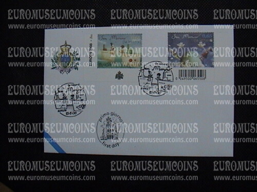 2008 FDC Europa la Lettera San Marino