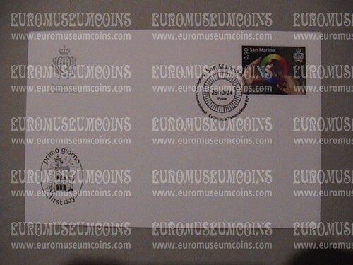 2024 San Marino busta FDC 80° anniversario colorificio sammarinese